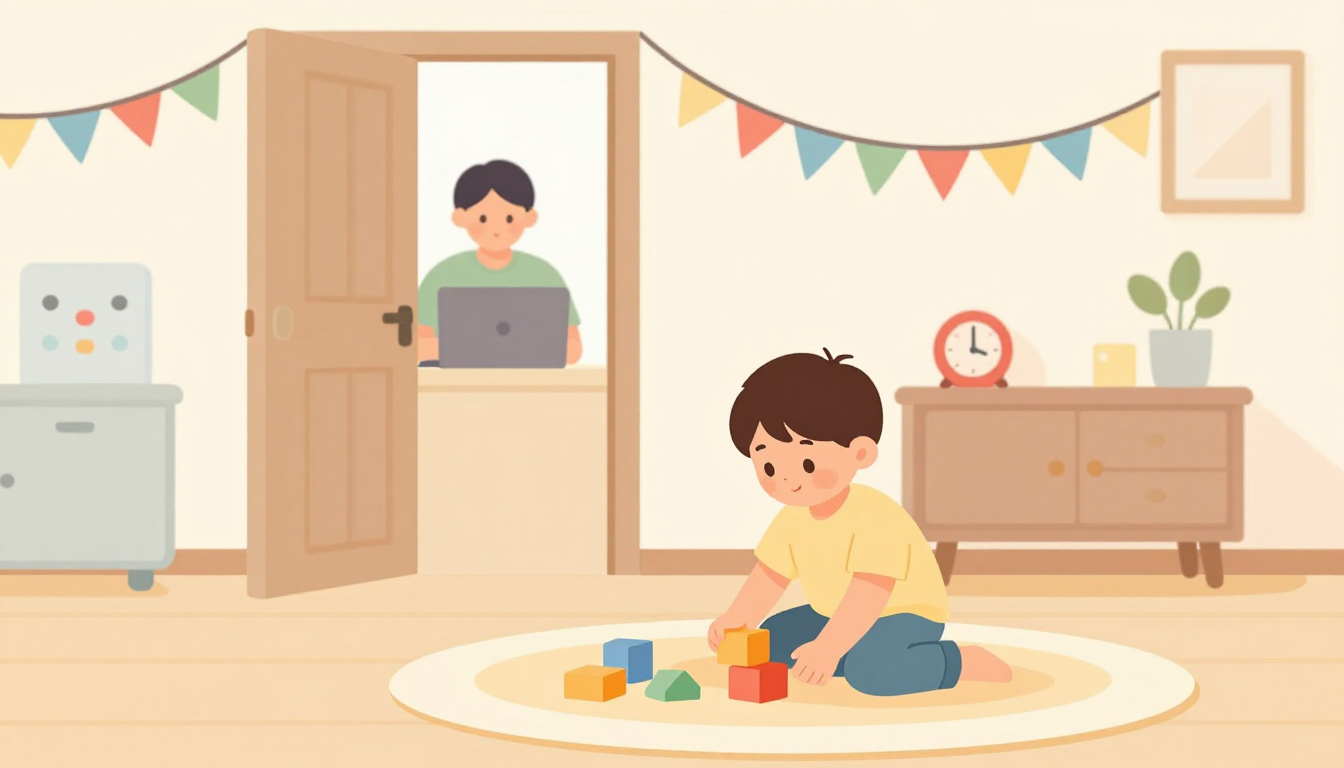 子どもや家族に邪魔されずに在宅ワークする方法｜「静かにして」を卒業する
